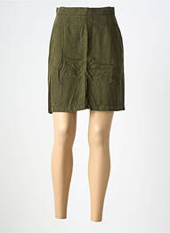 Jupe courte taille à pinces vert COUTURIST femme