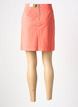 Jupe courte poches orange COUTURIST femme