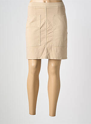 Jupe courte poches beige COUTURIST femme