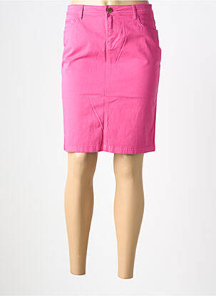 Jupe courte poches rose COUTURIST femme