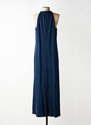 Robe longue sans manche sans manche bleu SURKANA femme