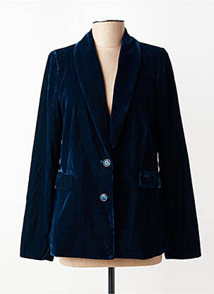 Blazer col châle bleu KING LOUIE femme