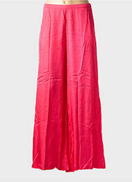 Pantalon flare taille élastique rouge SURKANA femme