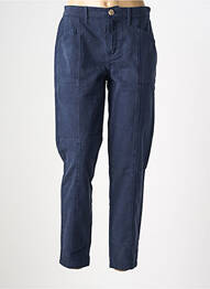 Pantalon slim taille élastique taille normale bleu WHITE STUFF femme