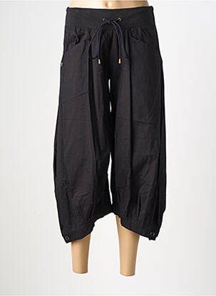Pantalon 7/8 taille élastique noir BLA-BLA femme