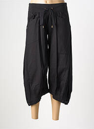 Pantalon 7/8 taille élastique noir BLA-BLA femme