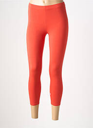 Legging taille élastique orange BLUTSGESCHWISTER femme