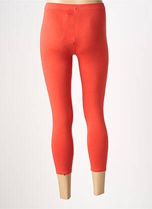 Legging taille élastique orange BLUTSGESCHWISTER femme