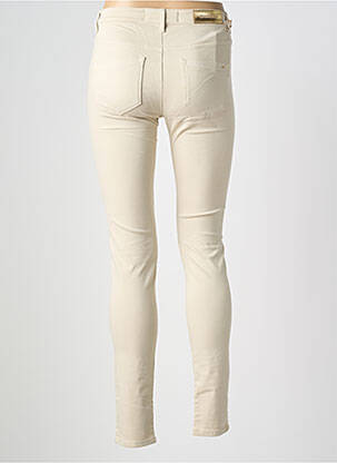 Jeans skinny taille normale taille normale beige COUTURIST femme