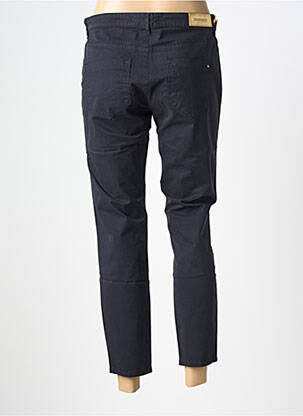 Pantalon 7/8 tissage popeline taille normale noir COUTURIST femme