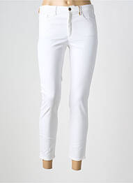 Pantalon 7/8 stretch taille normale beige COUTURIST femme