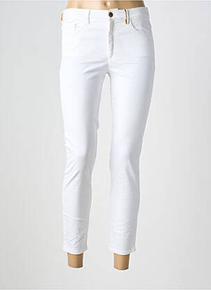 Pantalon 7/8 stretch taille normale beige COUTURIST femme