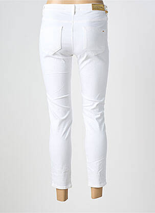Pantalon 7/8 stretch taille normale beige COUTURIST femme