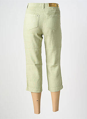 Pantacourt taille haute taille haute vert COUTURIST femme