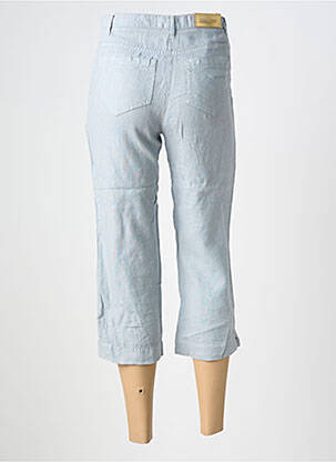 Pantacourt taille haute taille haute bleu COUTURIST femme