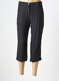Pantacourt taille haute taille haute noir COUTURIST femme