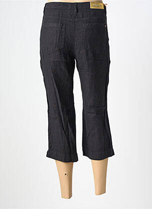 Pantacourt taille haute taille haute noir COUTURIST femme