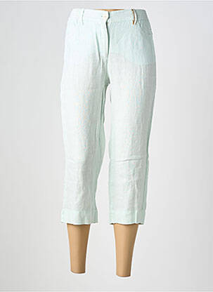 Pantacourt taille haute taille haute vert COUTURIST femme