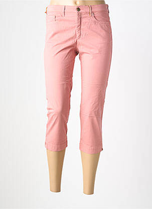 Corsaire tissage popeline taille normale rose COUTURIST femme