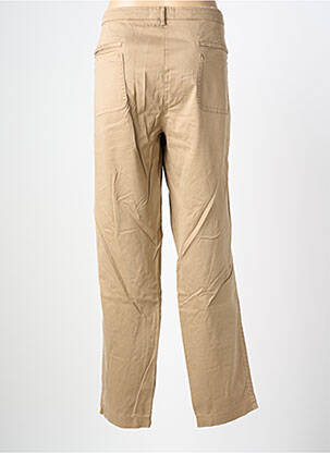 Pantalon droit poches marron COUTURIST femme