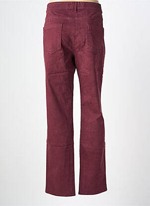 Pantalon droit stretch taille normale violet COUTURIST femme