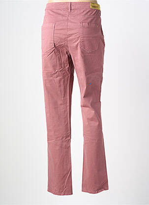 Pantalon droit stretch taille normale rose COUTURIST femme