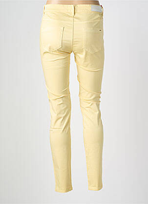 Pantalon slim poches jaune COUTURIST femme
