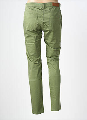 Pantalon slim poches vert fonce COUTURIST femme