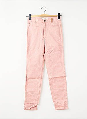 Pantalon slim stretch taille normale rose COUTURIST femme