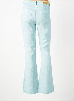 Pantalon flare taille normale taille normale bleu COUTURIST femme