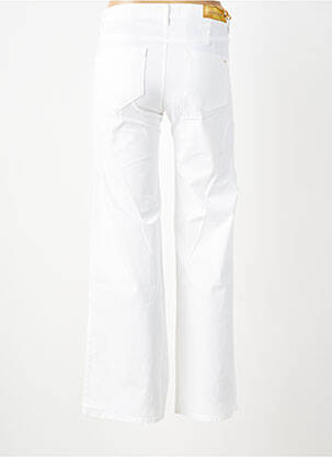 Pantalon droit stretch taille normale blanc COUTURIST femme