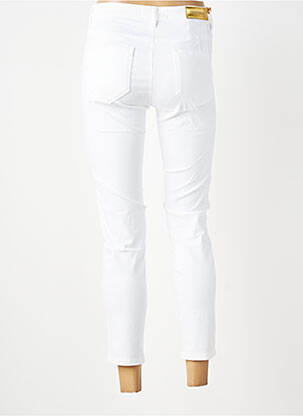 Pantalon 7/8 stretch taille normale blanc COUTURIST femme