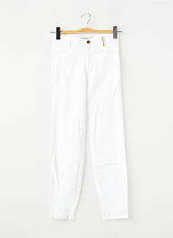 Pantalon 7/8 stretch taille normale blanc COUTURIST femme