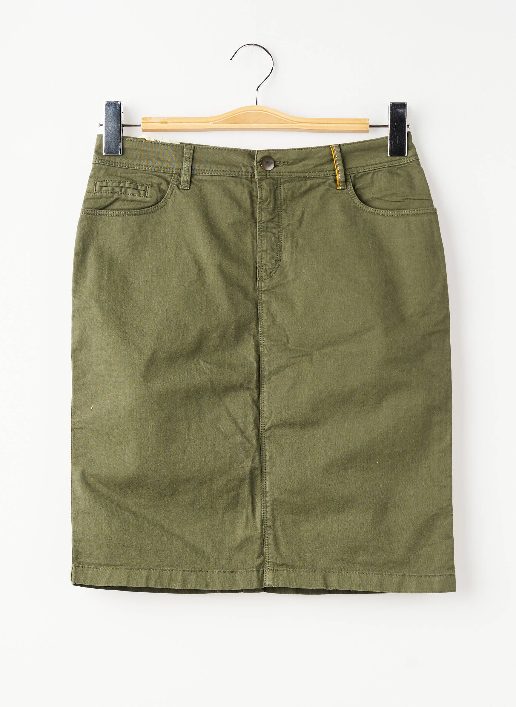 Jupe courte poches vert COUTURIST femme