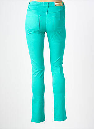 Pantalon slim stretch taille normale vert COUTURIST femme