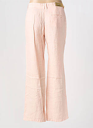 Pantalon droit taille à pinces taille normale rose COUTURIST femme