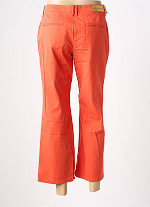 Pantalon 7/8 stretch taille normale orange COUTURIST femme