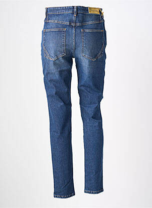 Jeans coupe slim stretch taille haute bleu COUTURIST femme