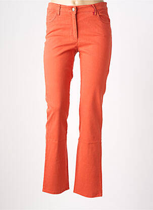 Pantalon slim poches orange COUTURIST femme