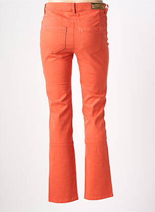 Pantalon slim poches orange COUTURIST femme