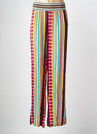 Pantalon large tissage popeline taille normale vert ALDO MARTIN'S femme