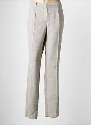 Pantalon droit stretch taille normale vert PAUPORTÉ femme