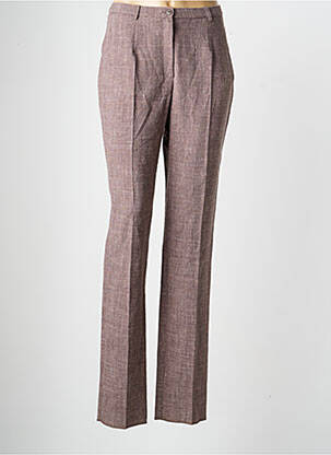 Pantalon droit stretch taille normale marron PAUPORTÉ femme