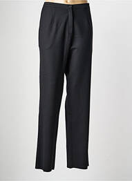 Pantalon droit stretch taille normale noir GRIFFON femme