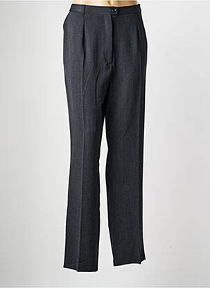 Pantalon droit stretch taille normale gris QUATTRO femme