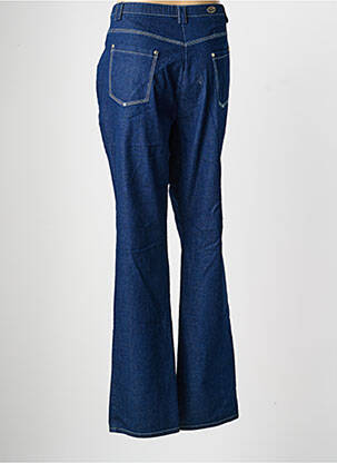 Jeans coupe droite stretch taille normale bleu QUATTRO femme