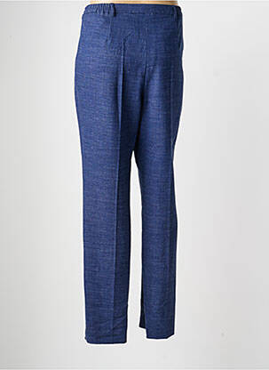 Pantalon droit stretch taille normale bleu PAUPORTÉ femme