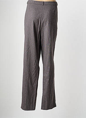 Pantalon droit stretch taille normale gris QUATTRO femme