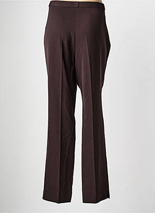 Pantalon droit stretch taille normale marron QUATTRO femme