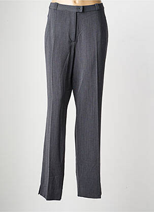 Pantalon droit stretch taille normale gris QUATTRO femme